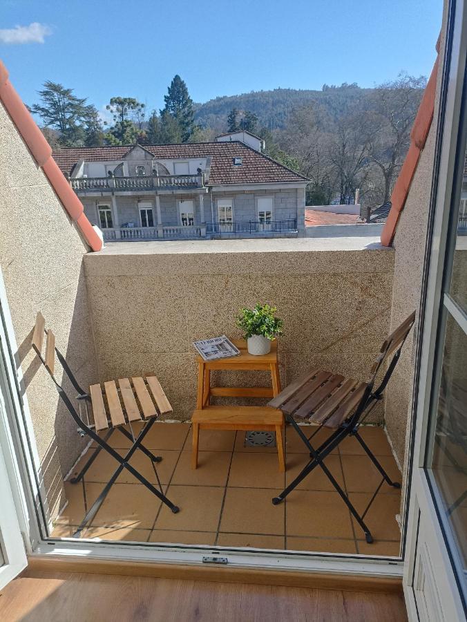 El Atico Apartment Caldas De Reis Luaran gambar
