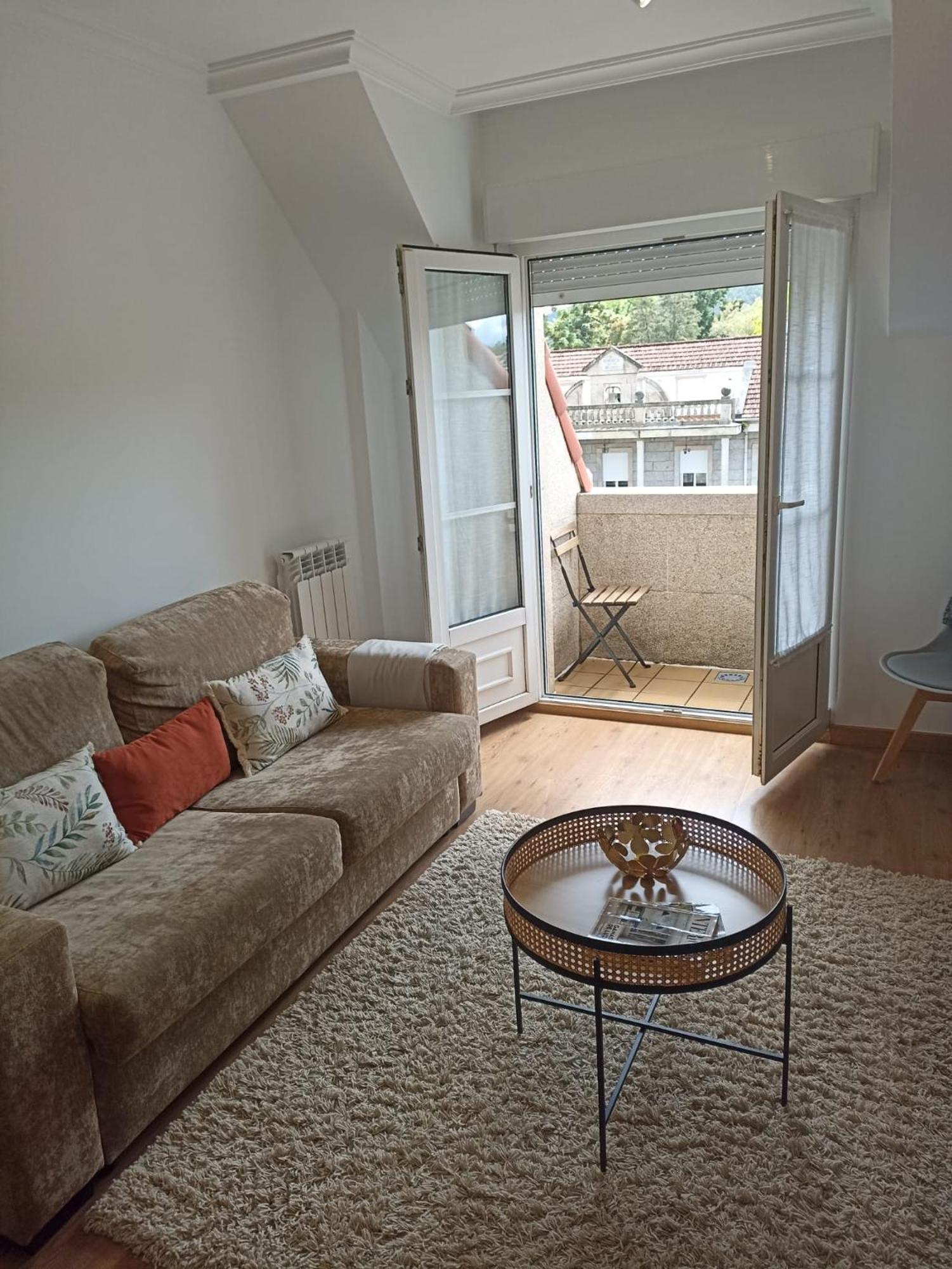 El Atico Apartment Caldas De Reis Luaran gambar
