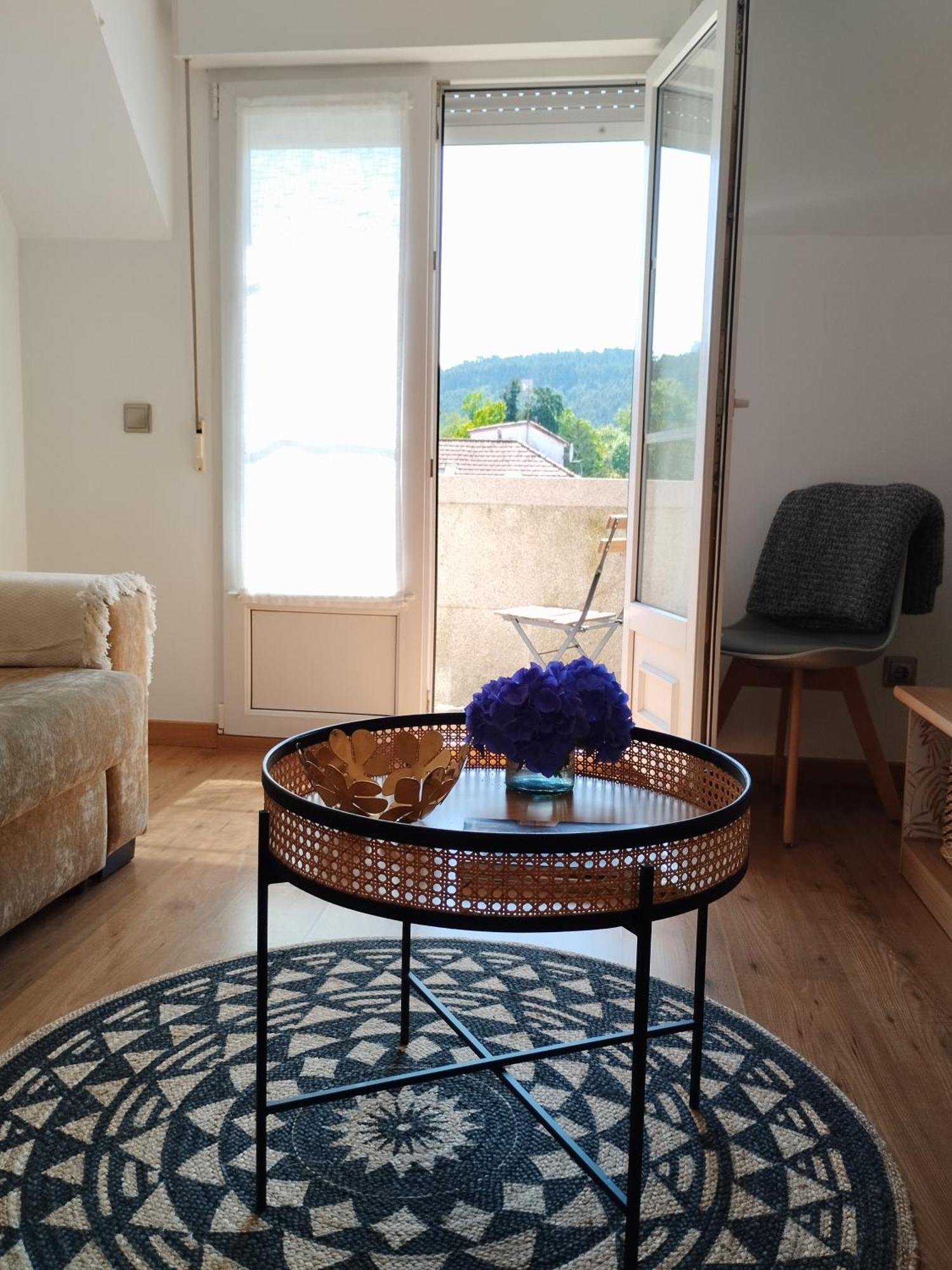 El Atico Apartment Caldas De Reis Luaran gambar